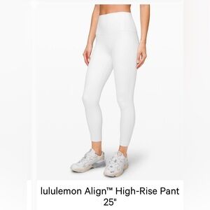 Lululemon Align pants | 8 | 25”